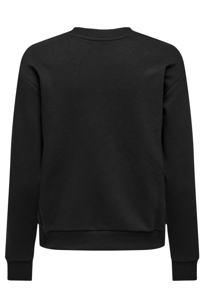 JDYPARIS L/S EMB SWEAT JRS 15221015 Black/PARIS HEART